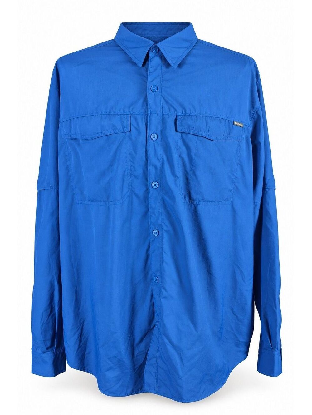 Columbia Men’s Approx 2XL Blue Vented Fishing Outdoor Shirt